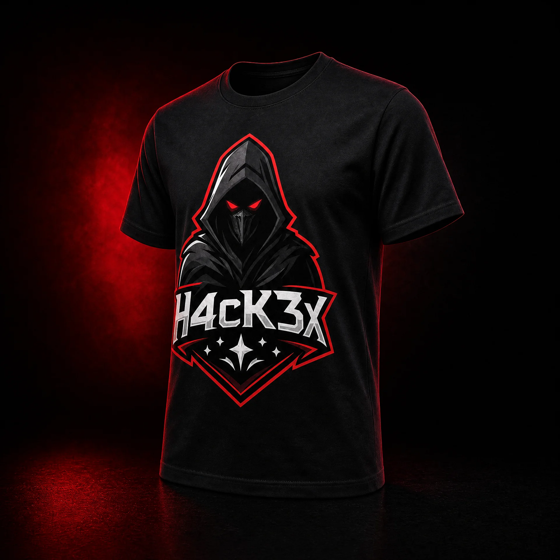 H4CK3X Logo Tee - Image 5